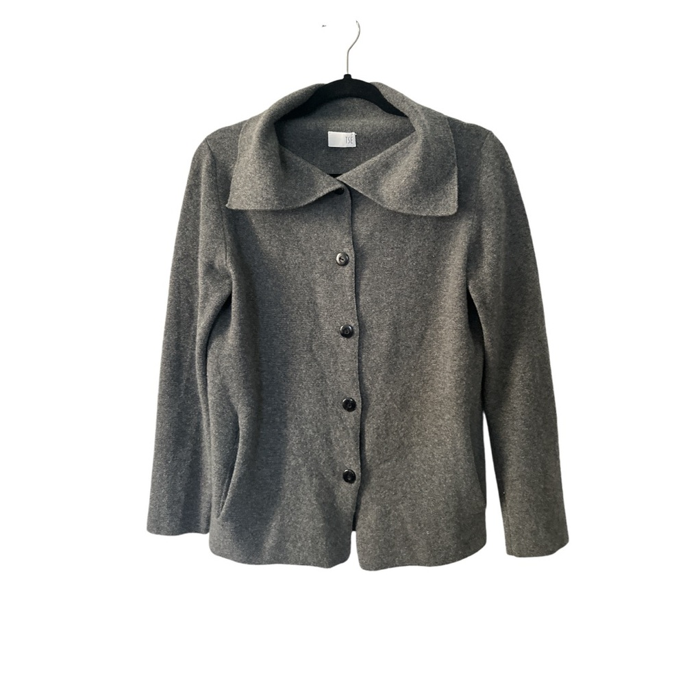 TSE CASHMERE BUTTON DOWN SWEATER•EUC
